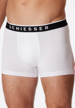 Shorts 3er-Pack Webgummibund weiß - 95/5