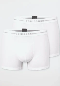 Shorts 2er-Pack weiß - Cotton Flex