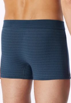 Shorts gemustert deep blue - Comfort Fit