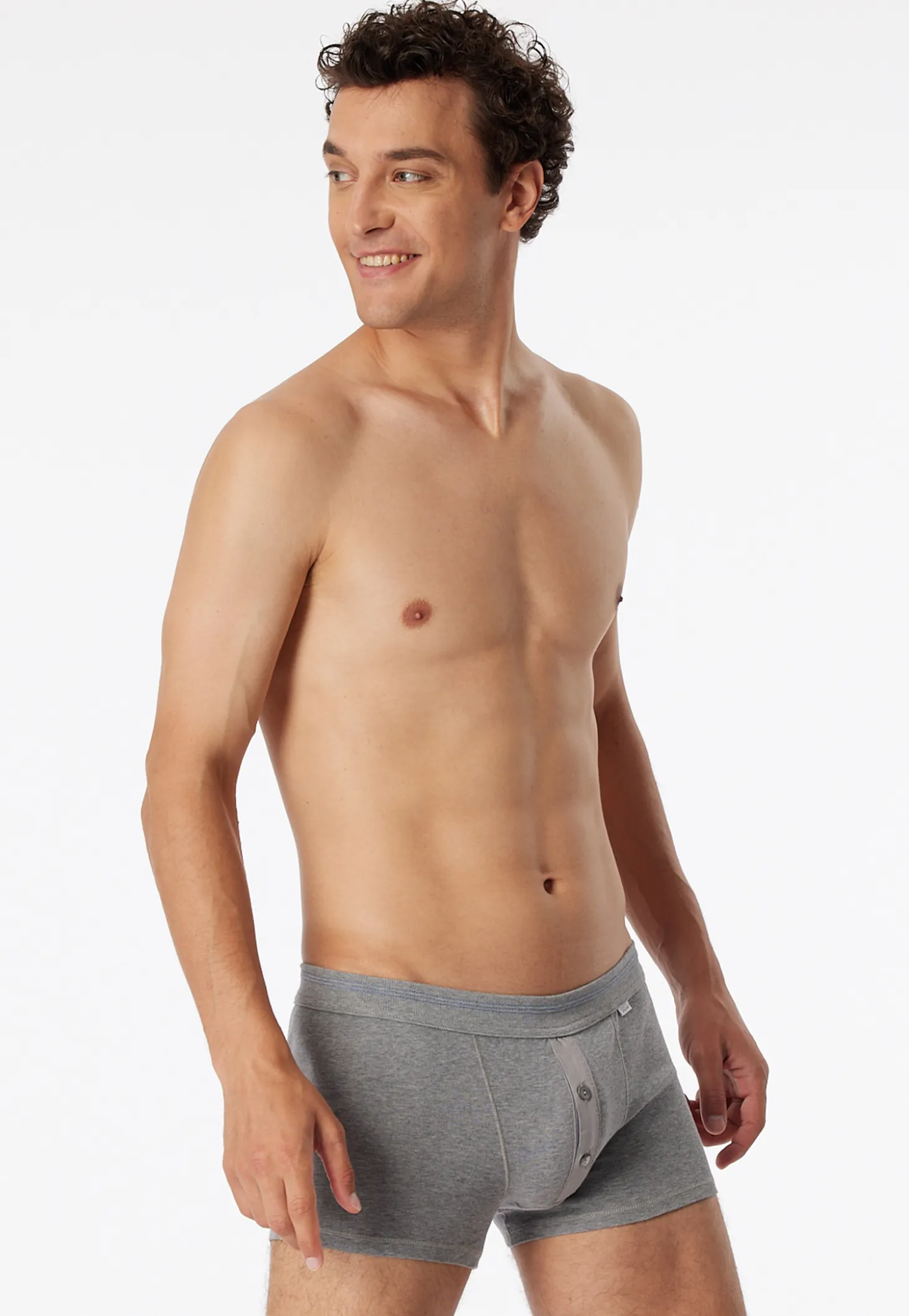 Shorts grau meliert - Revival Karl-Heinz