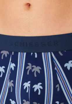 Shorts Palmen royal gemustert - 95/5