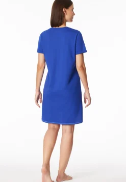 Sleepshirt kurzarm royal - Casual Essentials