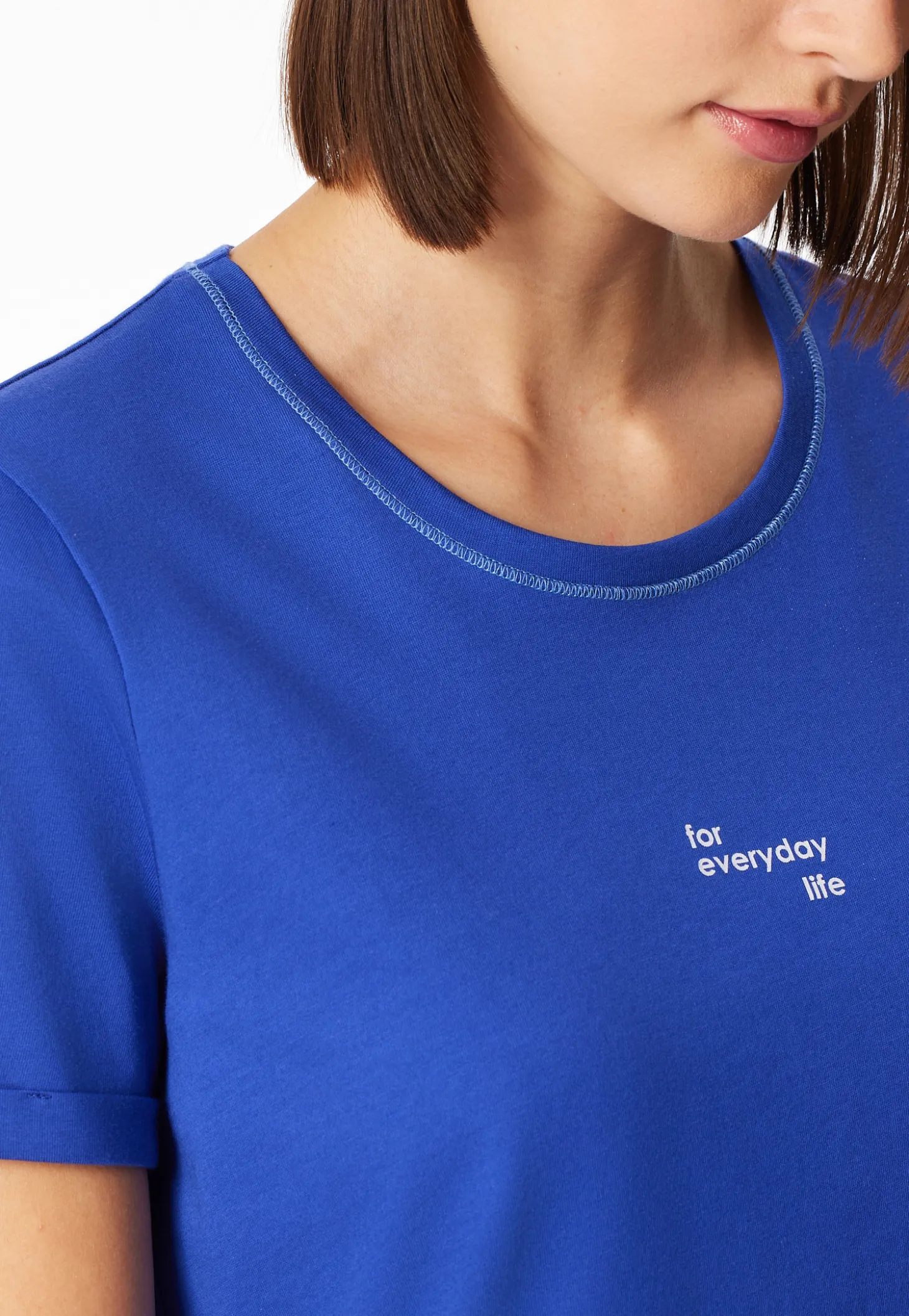 Sleepshirt kurzarm royal - Casual Essentials