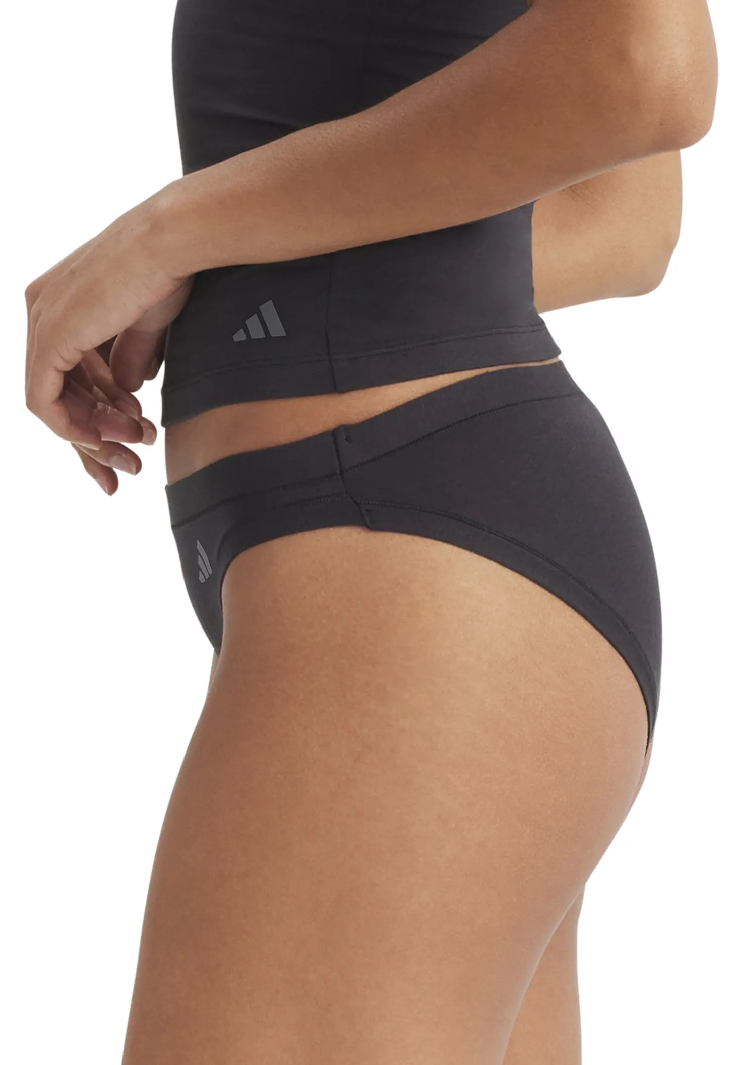 Slip 2er-Pack Schwarz - ADIDAS