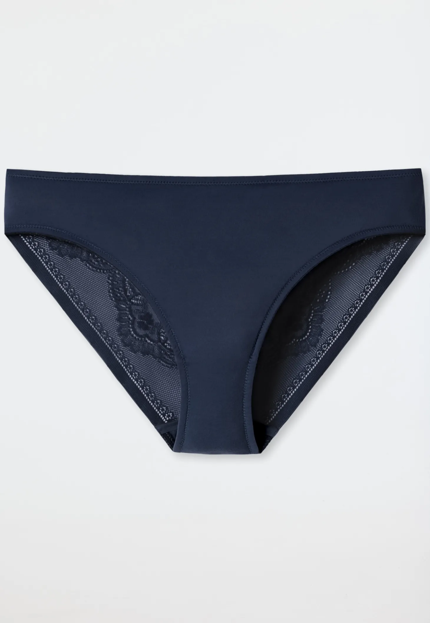 Slip Microfaser Spitze nachtblau - Invisible Lace