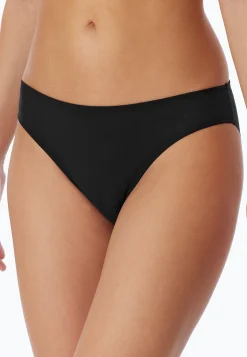 Slip Microfaser Spitze schwarz - Invisible Lace