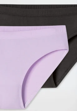 Slips 2er-Pack schwarz/ beere - Fresh Vibe