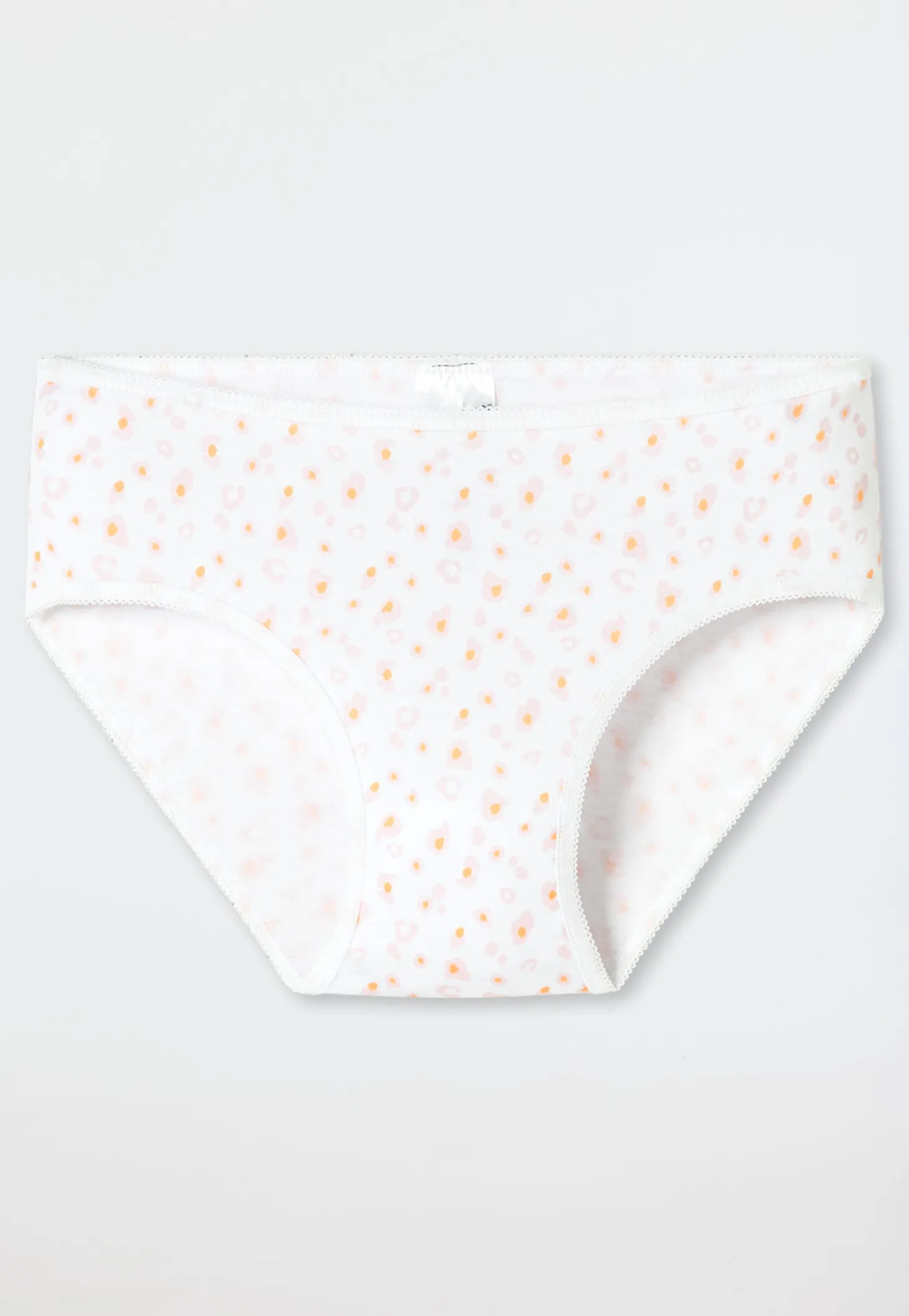 Slips 7er-Pack Softbund Herzen Leoprint mehrfarbig - 95/5