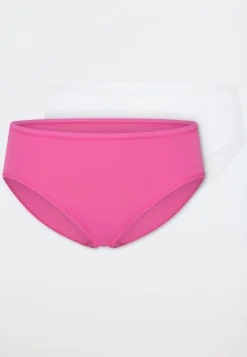 Slips 2er-Pack weiß/ pink - 95/5