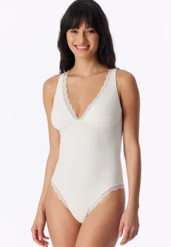 Soft-BH-Body Spitze off-white - Unique Cotton