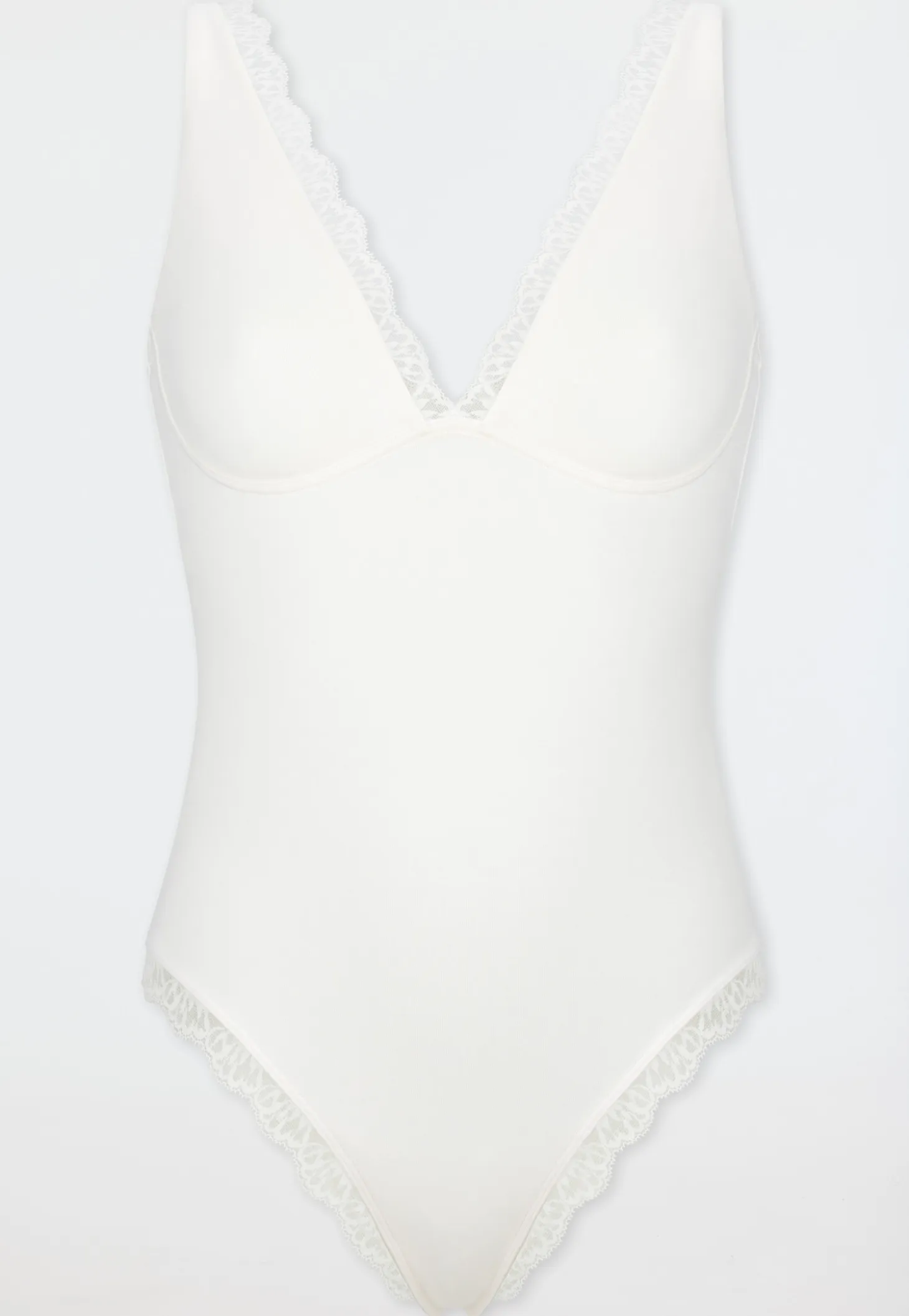 Soft-BH-Body Spitze off-white - Unique Cotton