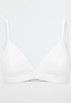 Soft-BH Doppelripp herausnehmbare Pads weiß - Pure Rib