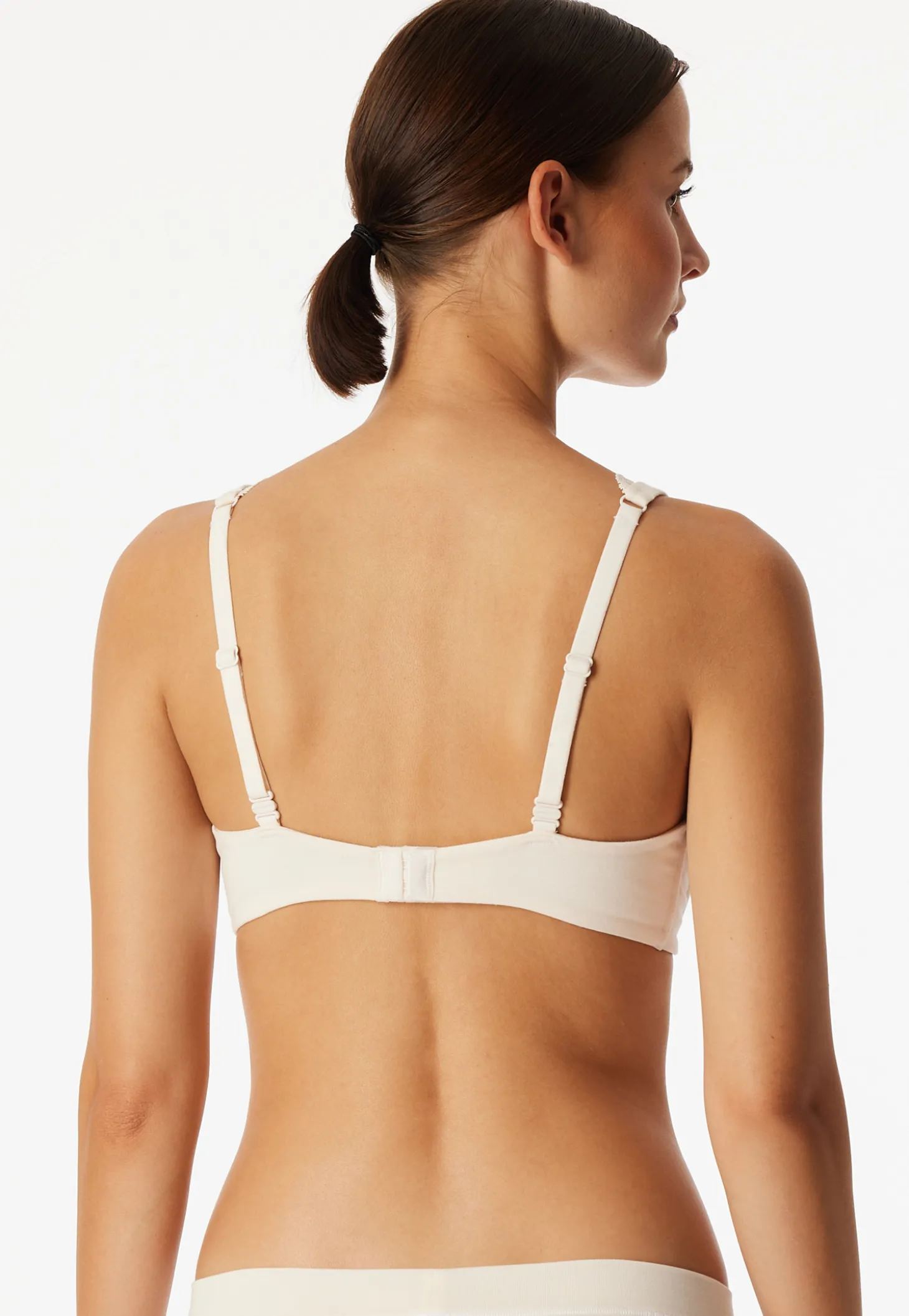 Soft-BH gemoldet ohne Bügel Spitze off-white - Unique Cotton
