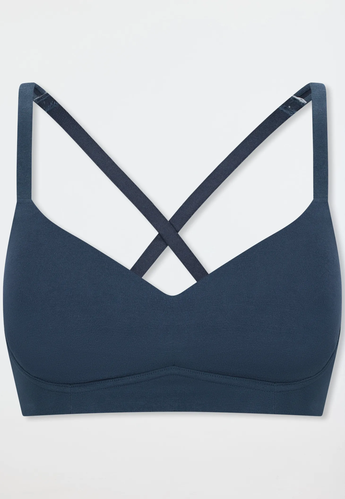 Soft BH mit Schale deep blue - Unique Cotton