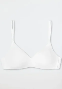 Soft BH Organic Cotton gepaddet ohne Bügel weiß - 95/5