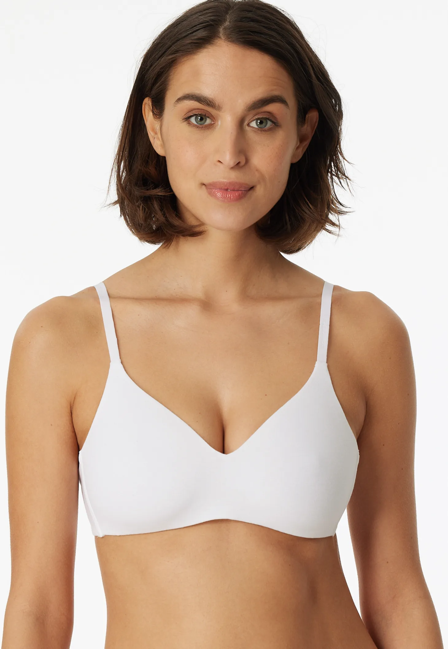 Soft BH Organic Cotton gepaddet ohne Bügel weiß - 95/5