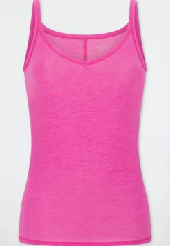 Spaghetti-Top intense pink - Personal Fit