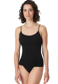 Spaghetti-Top schwarz - Luxury