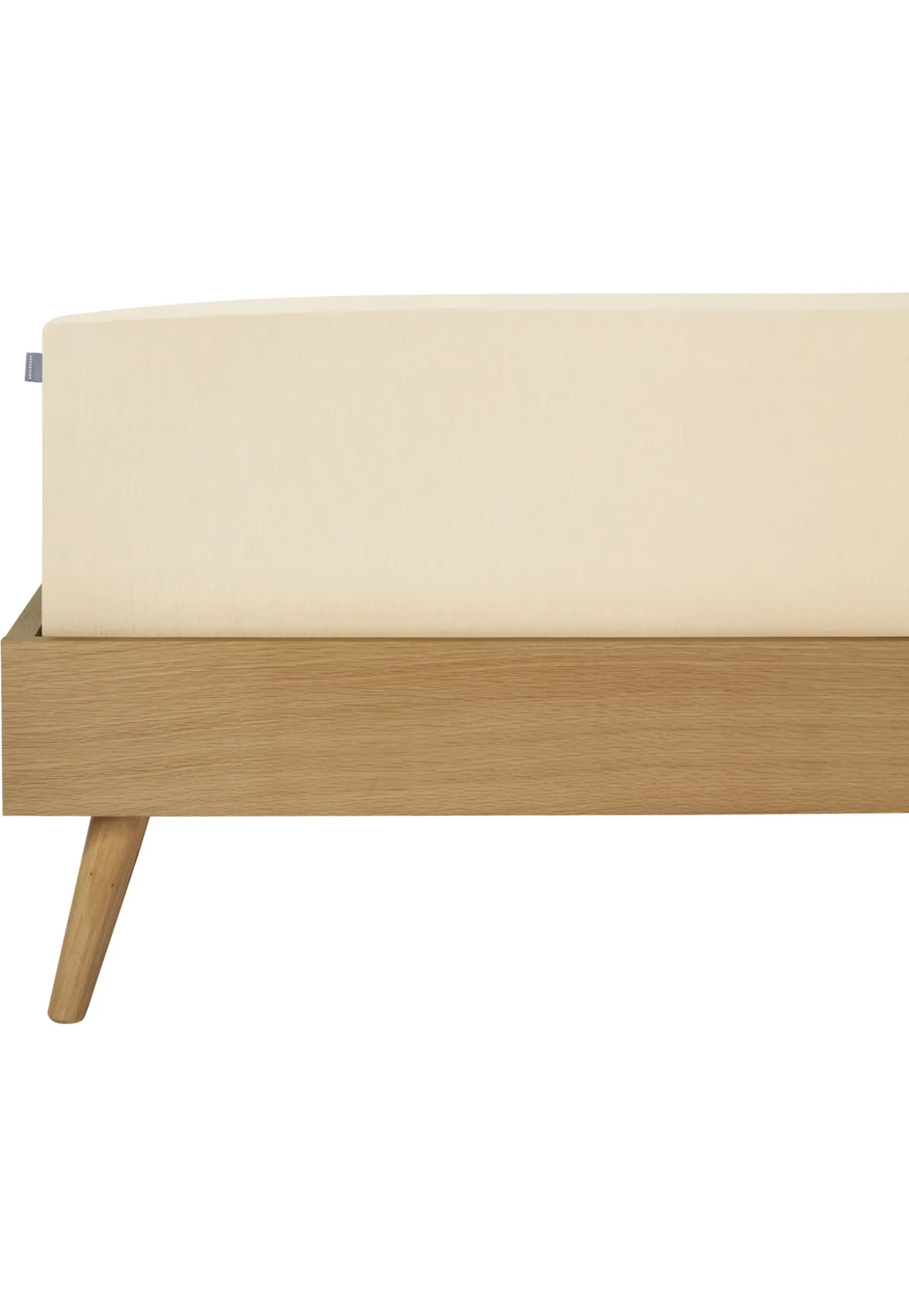 Spannbettlaken Jersey creme - SCHIESSER Home