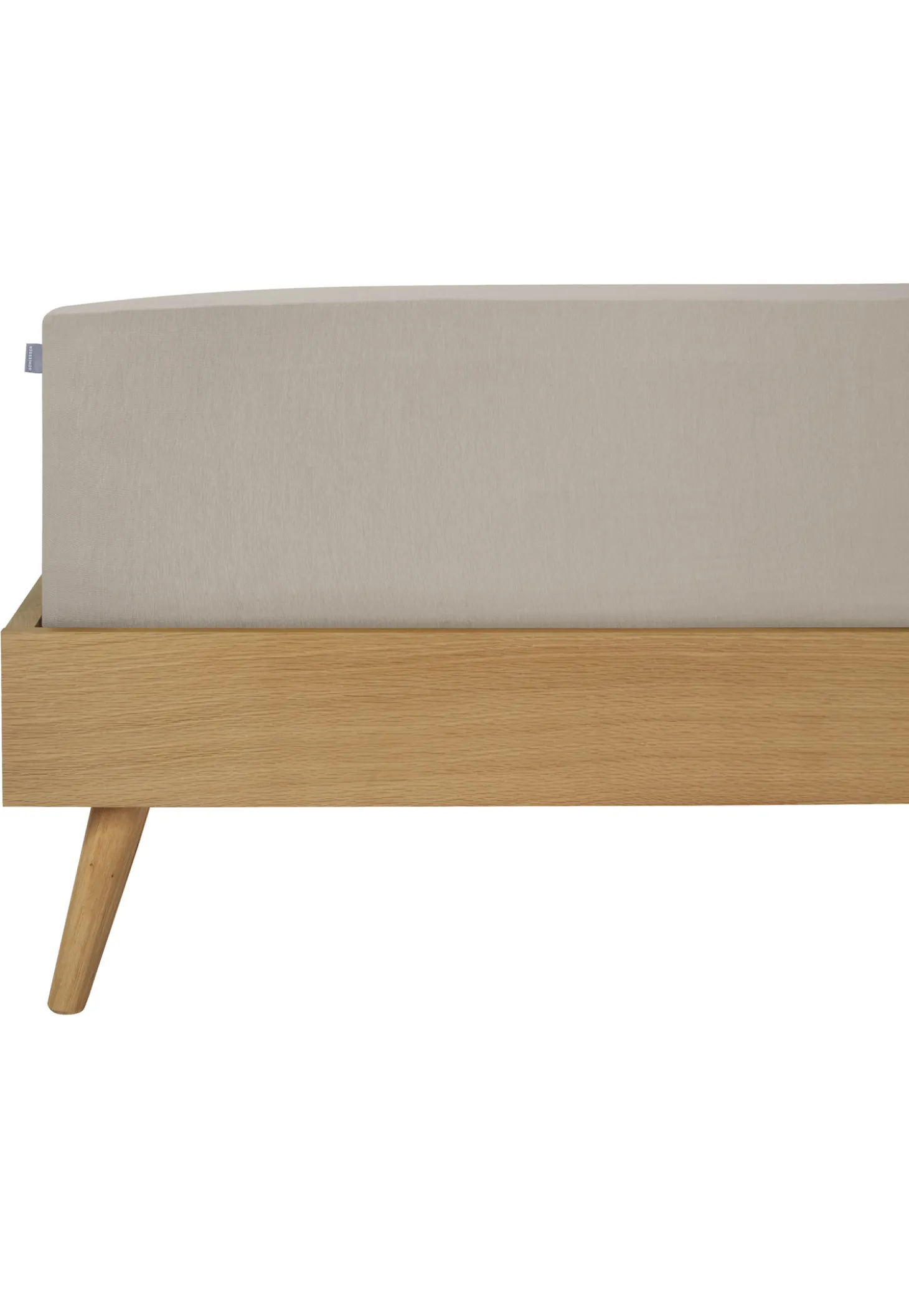 Spannbettlaken Jersey silber - SCHIESSER Home