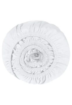 Spannbettlaken Jersey weiß - SCHIESSER Home