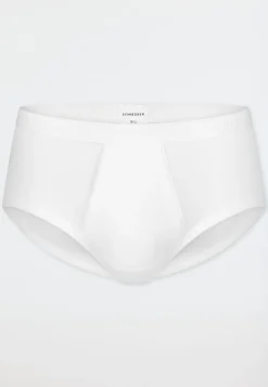 Sportslip mit Eingriff Doppelripp weiß - Original Classics