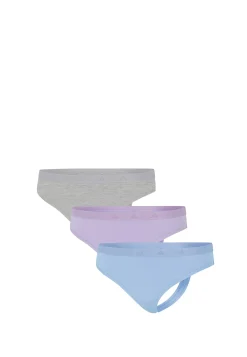 String 3er-Pack Blau/Grau/Flieder - ADIDAS