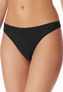 String Microfaser Spitze schwarz - Invisible Lace