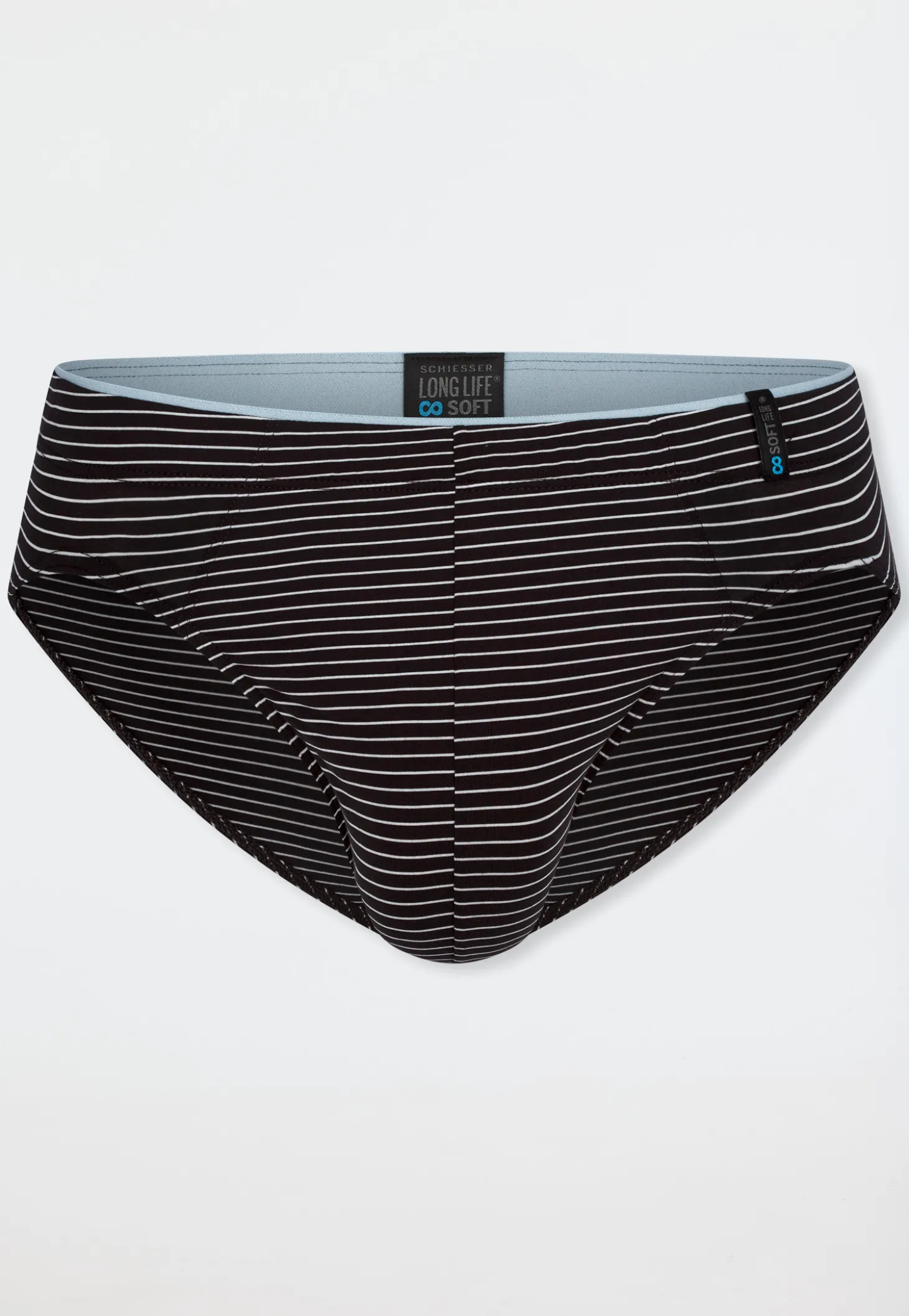 Supermini graphit gestreift - Long Life Soft