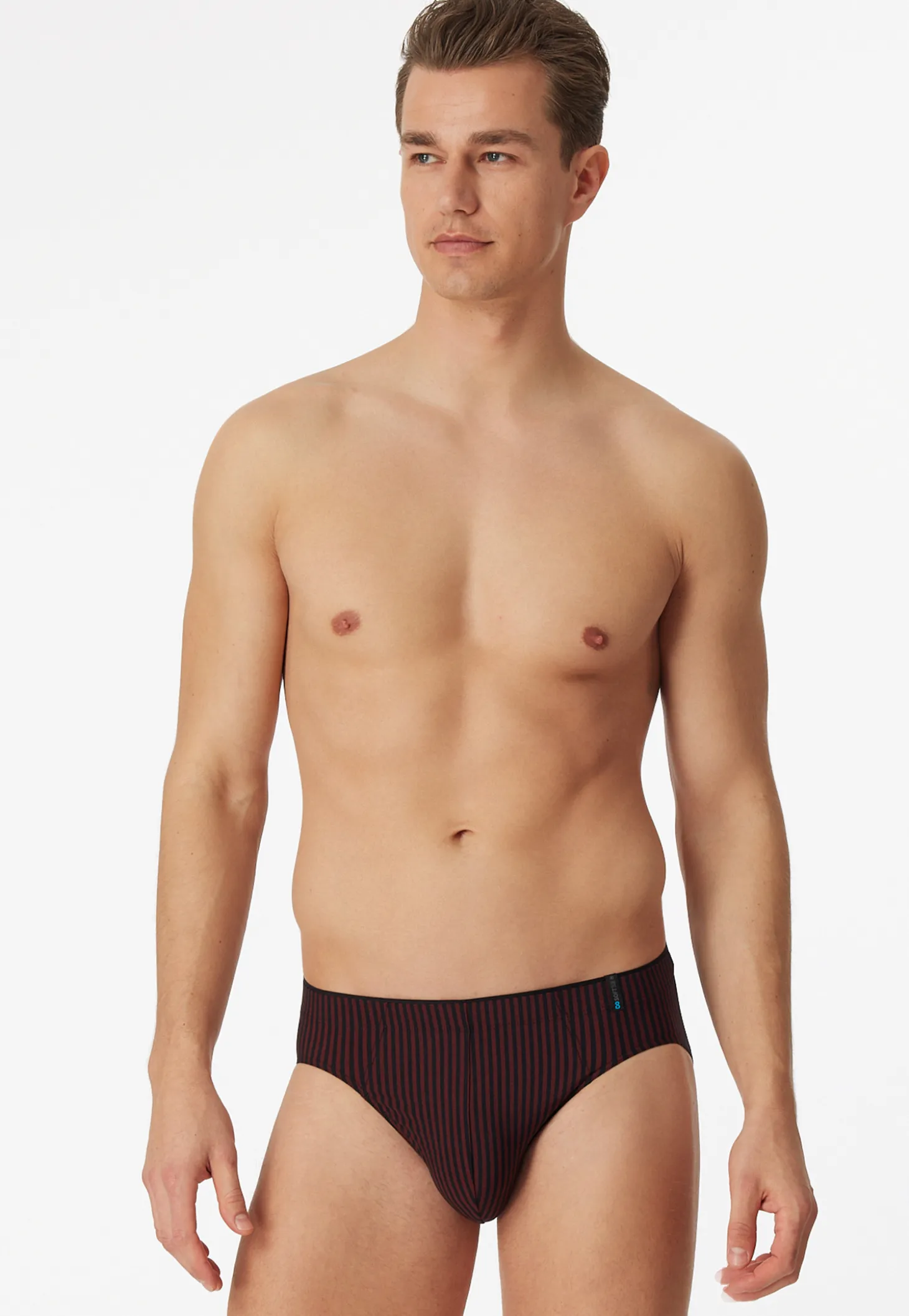 Supermini rot-schwarz gestreift - Long Life Soft