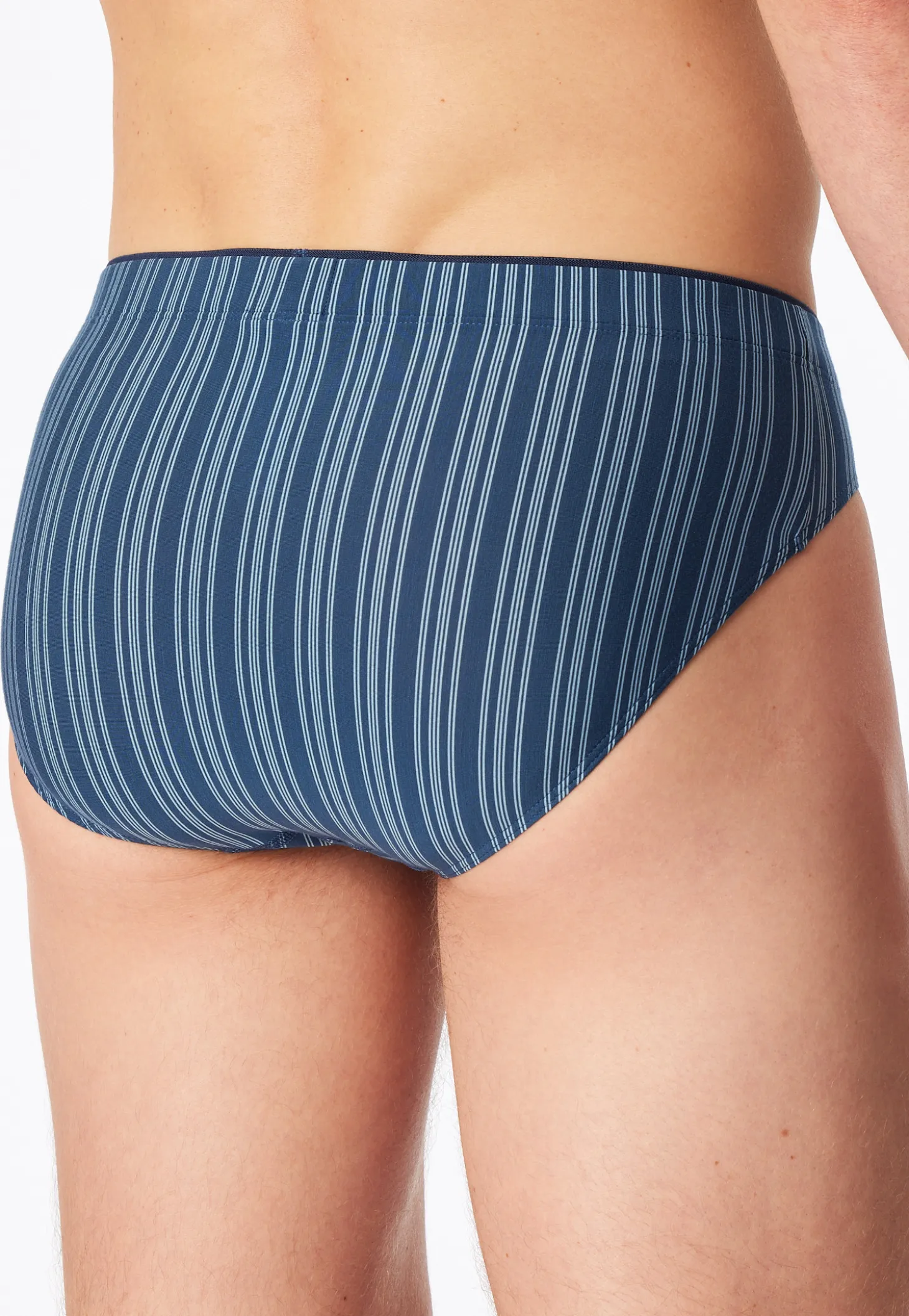 Supermini Slip atlantikblau gestreift - Long Life Soft