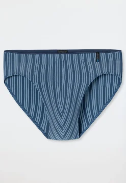 Supermini Slip atlantikblau gestreift - Long Life Soft