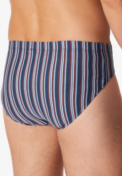 Supermini Slip rot gestreift - 95/5