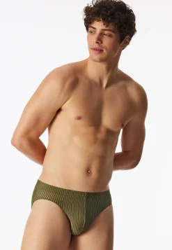 Supermini Streifen grasgrün - Pure Micro