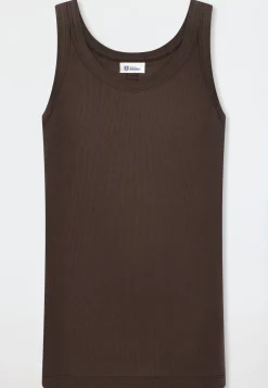 Tanktop dunkelbraun - Revival Friedrich