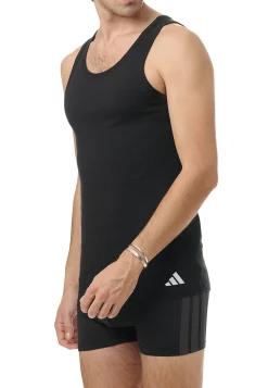 Tank Top 2er-Pack Schwarz - ADIDAS