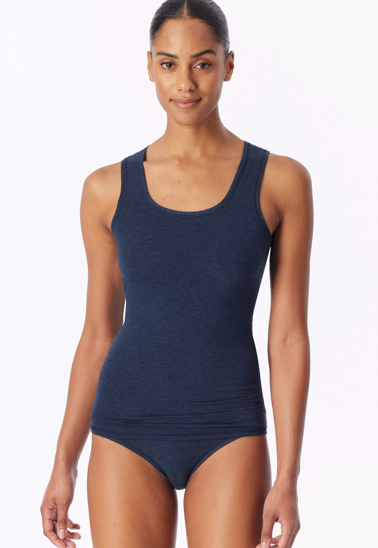 Tank Top nachtblau - Personal Fit