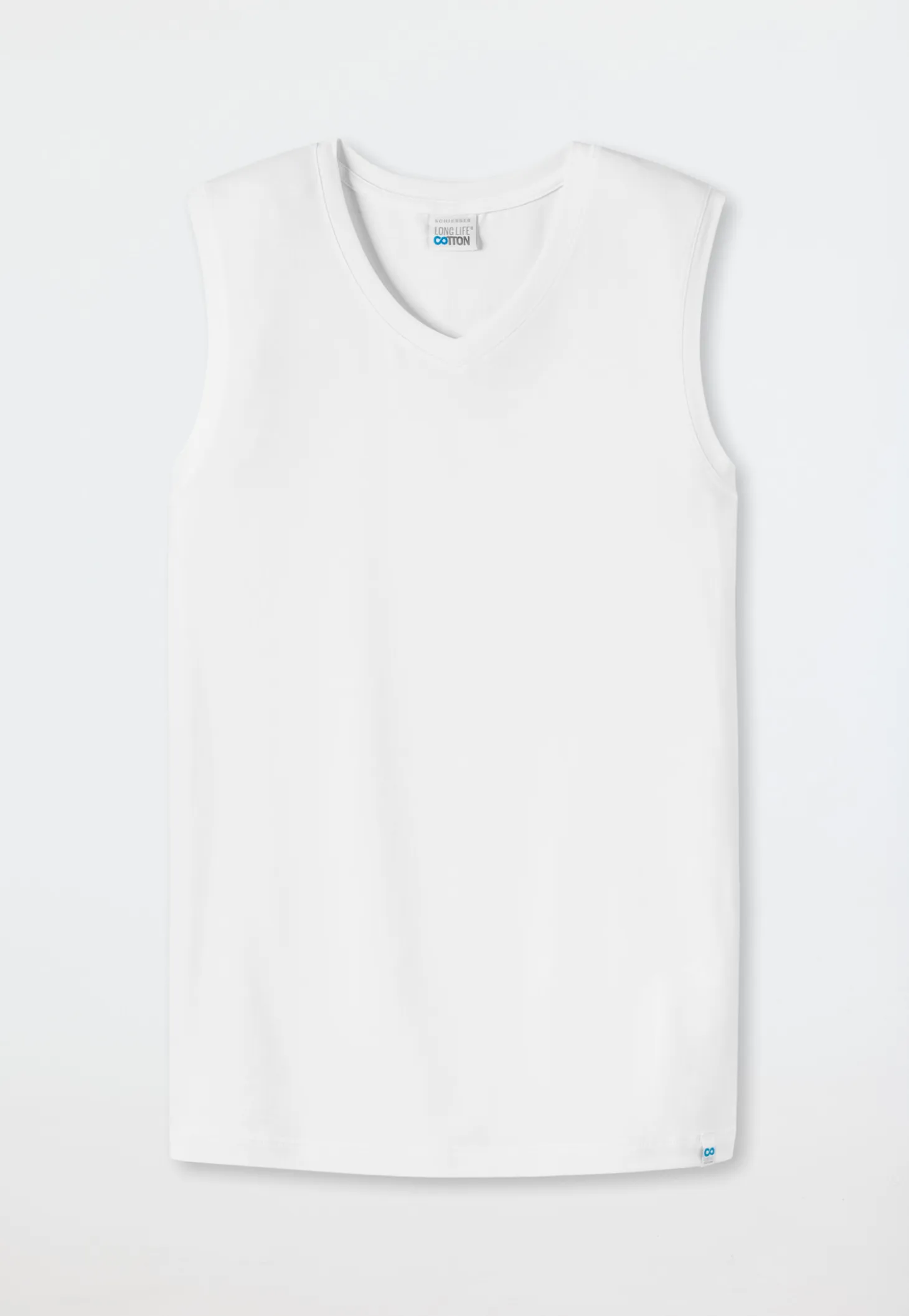 Tank Top weiß - Long Life Cotton