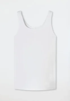 Trägertop weiß - Unique Micro