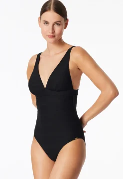Triangel Badeanzug schwarz - Aqua