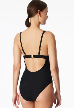 Triangel Badeanzug schwarz - Aqua