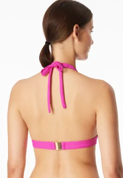 Triangel-Bikini-Top fuchsia - Aqua