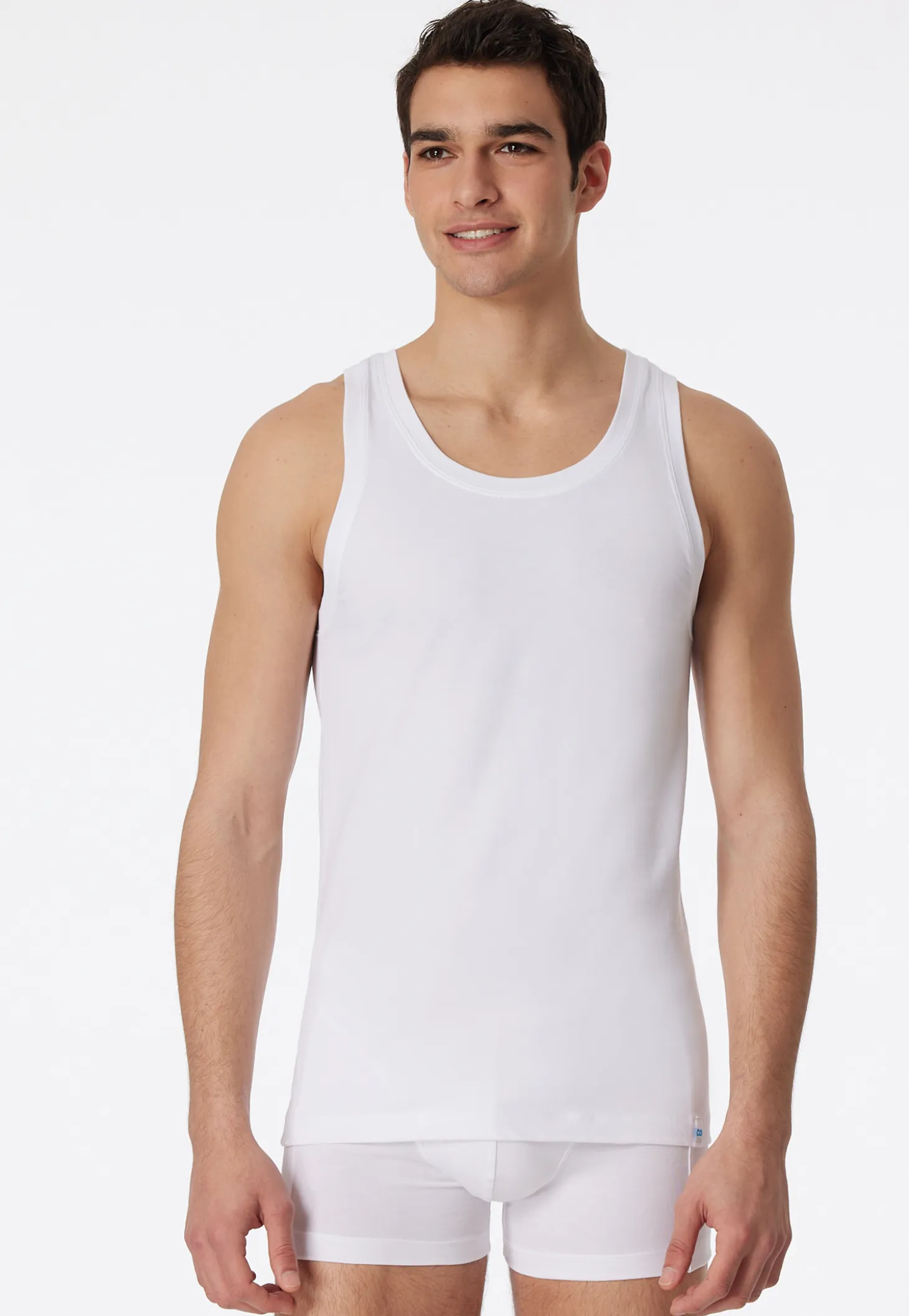 Unterhemd weiß - Long Life Cotton