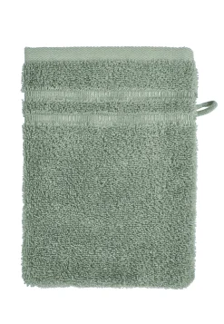 Waschlappen Milano 16x22 hellgrün - SCHIESSER Home