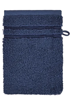 Waschlappen Milano 16x22 navy - SCHIESSER Home