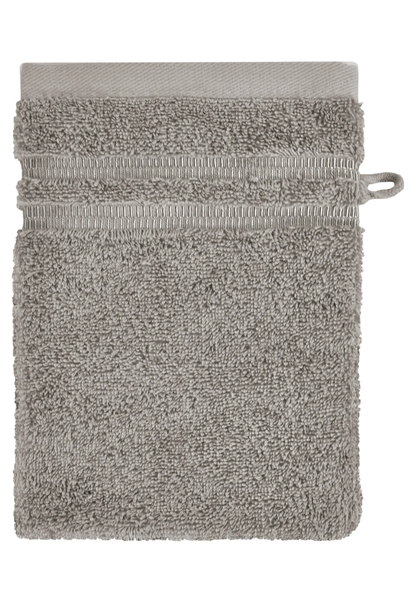 Waschlappen Milano 16x22 silber - SCHIESSER Home