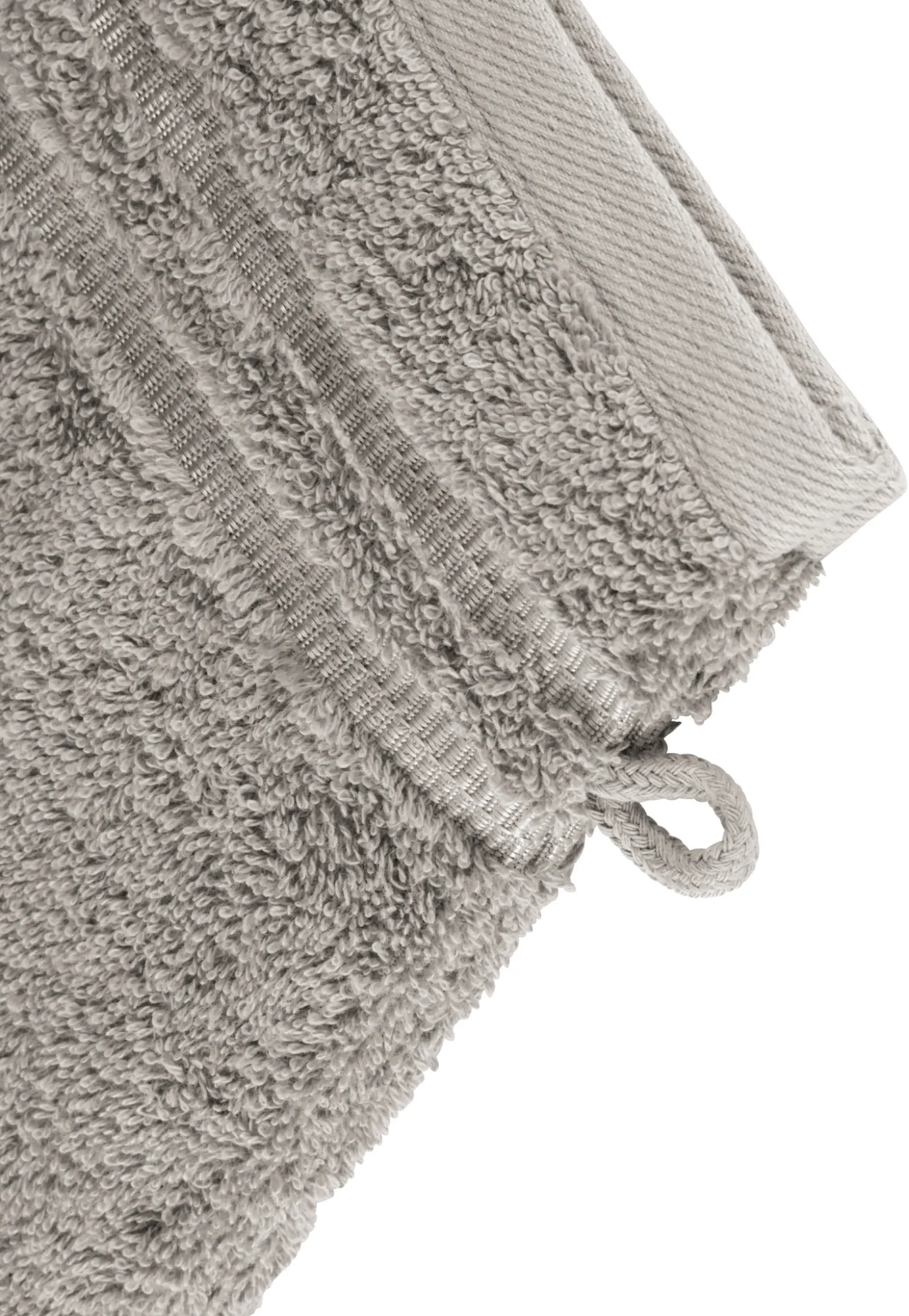 Waschlappen Milano 16x22 silber - SCHIESSER Home
