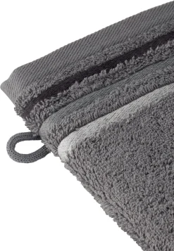 Waschlappen Skyline Color 16x22 anthrazit - SCHIESSER Home