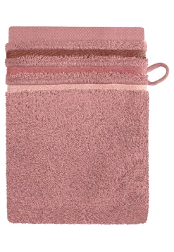 Waschlappen Skyline Color 16x22 altrosa - SCHIESSER Home
