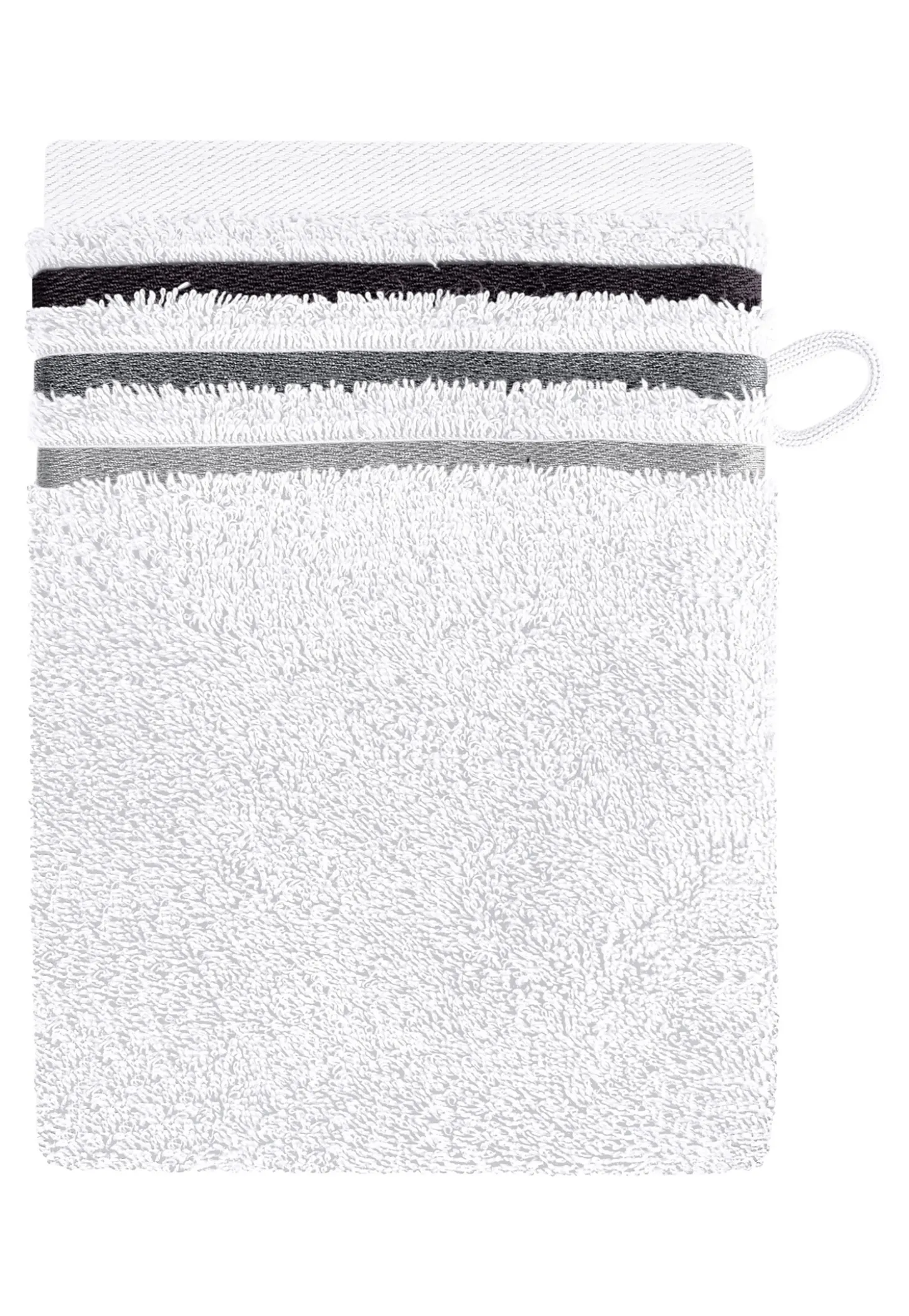 Waschlappen Skyline Color 16x22 weiß - SCHIESSER Home